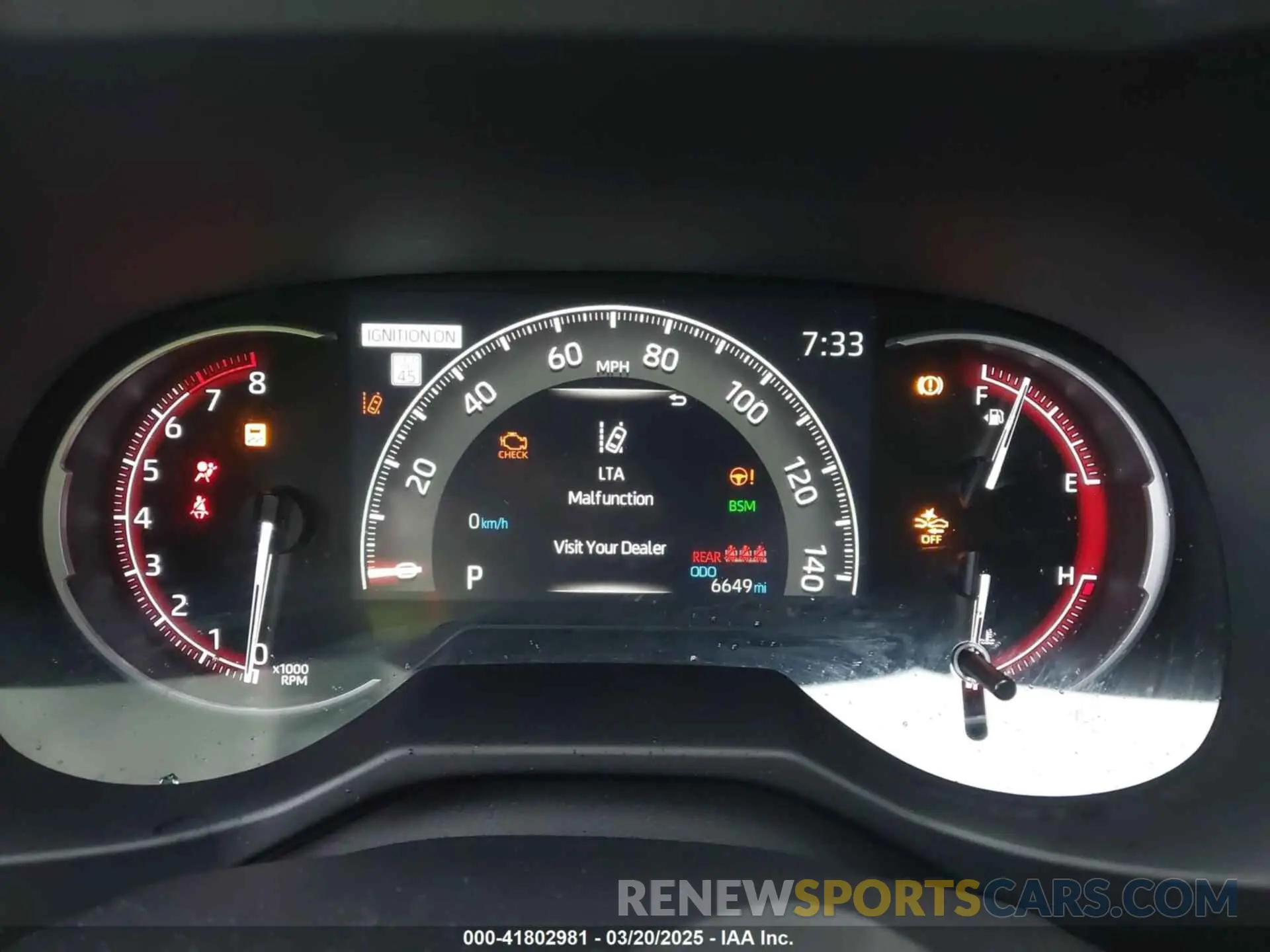 7 Фотография поврежденного автомобиля 2T3P1RFV9RC395017 TOYOTA RAV4 2024