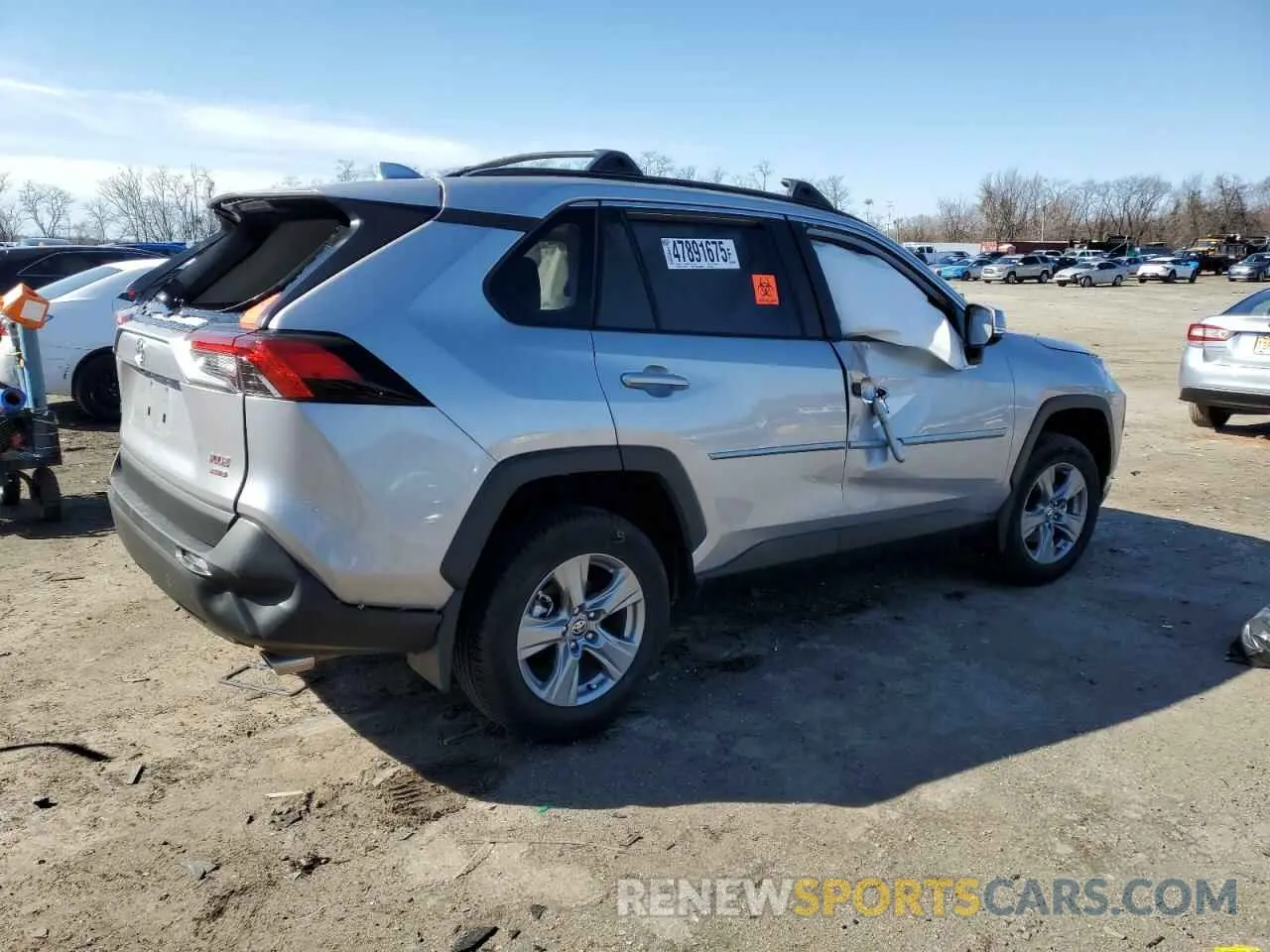3 Photograph of a damaged car 2T3P1RFV9RC473070 TOYOTA RAV4 2024