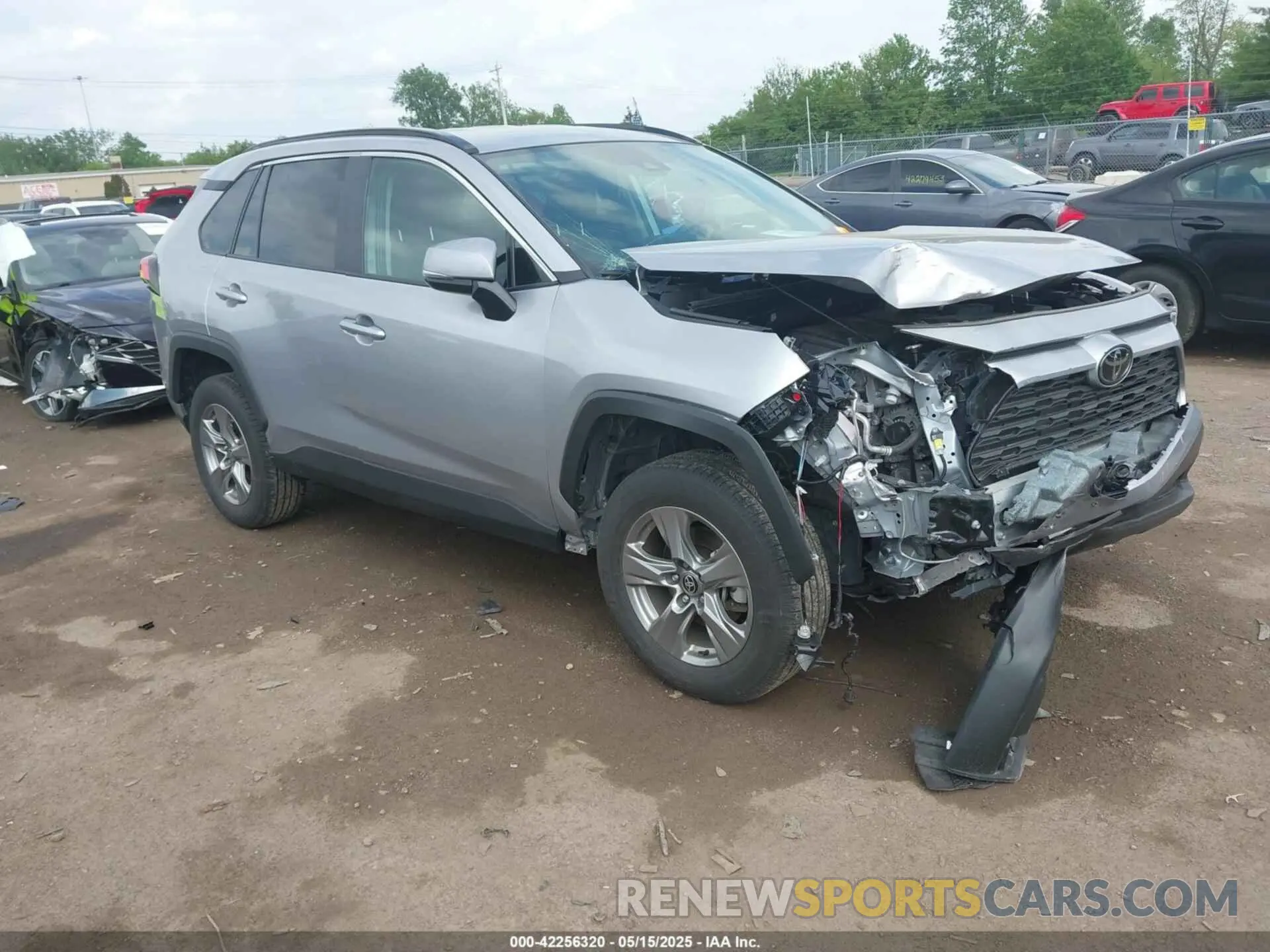 1 Photograph of a damaged car 2T3P1RFVXRC444886 TOYOTA RAV4 2024