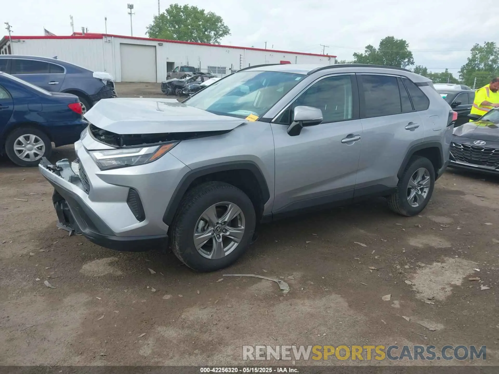 2 Photograph of a damaged car 2T3P1RFVXRC444886 TOYOTA RAV4 2024