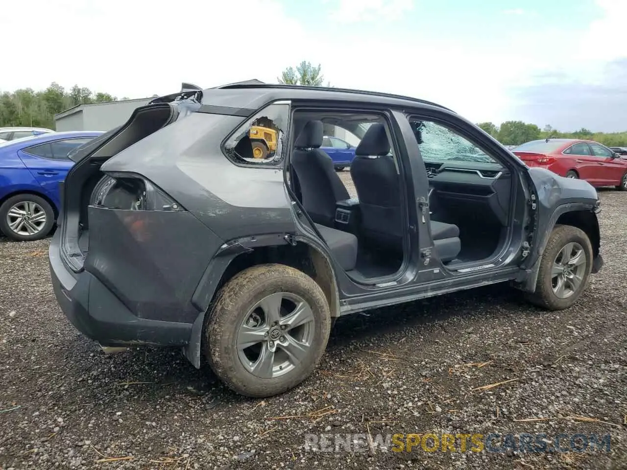 3 Photograph of a damaged car 2T3R1RFV9RC417817 TOYOTA RAV4 2024