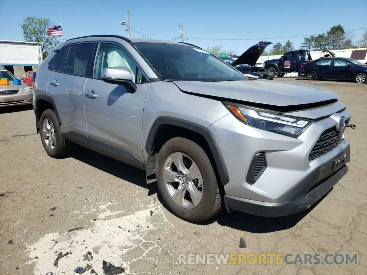 4 Photograph of a damaged car 2T3RWRFV1RW205350 TOYOTA RAV4 2024