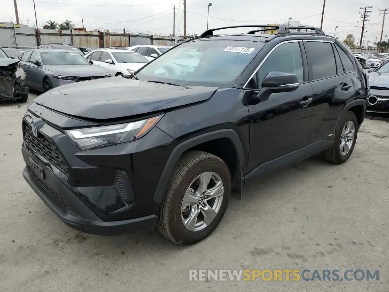 1 Photograph of a damaged car 2T3RWRFV2RW206412 TOYOTA RAV4 2024