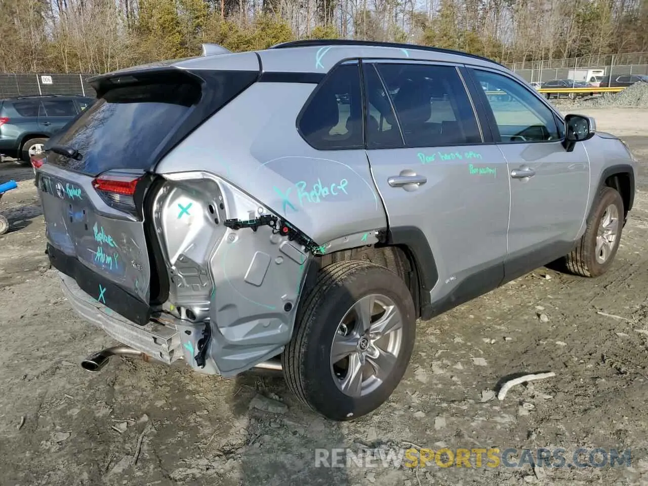 3 Photograph of a damaged car 2T3RWRFV7RW240216 TOYOTA RAV4 2024