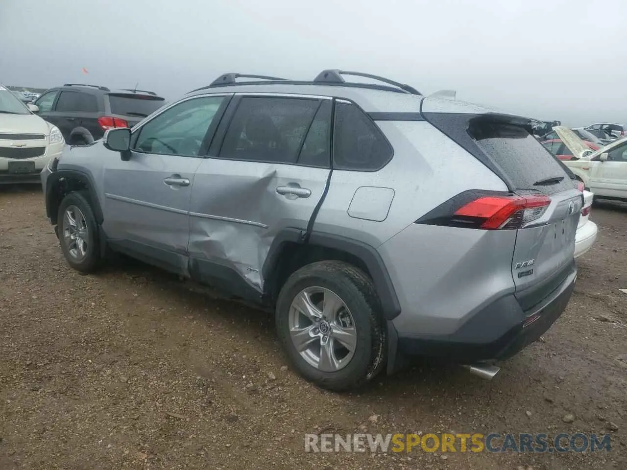 2 Фотография поврежденного автомобиля 2T3RWRFV8RW203739 TOYOTA RAV4 2024
