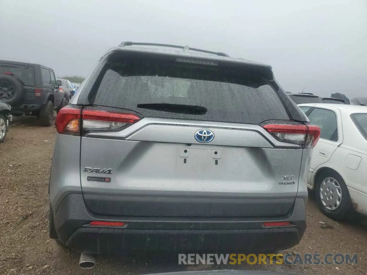 6 Фотография поврежденного автомобиля 2T3RWRFV8RW203739 TOYOTA RAV4 2024