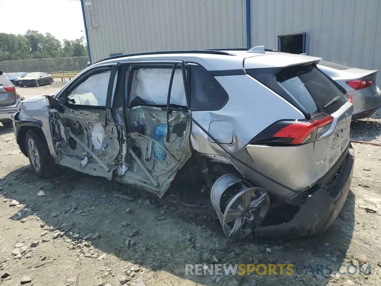 2 Photograph of a damaged car 2T3RWRFV9RW225569 TOYOTA RAV4 2024