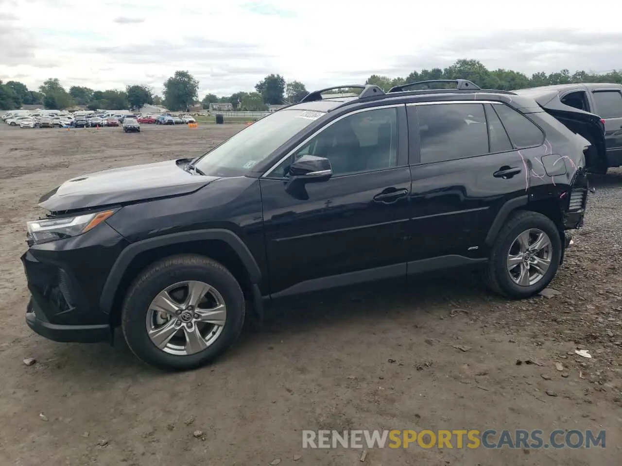 1 Photograph of a damaged car 2T3RWRFVXRW203502 TOYOTA RAV4 2024