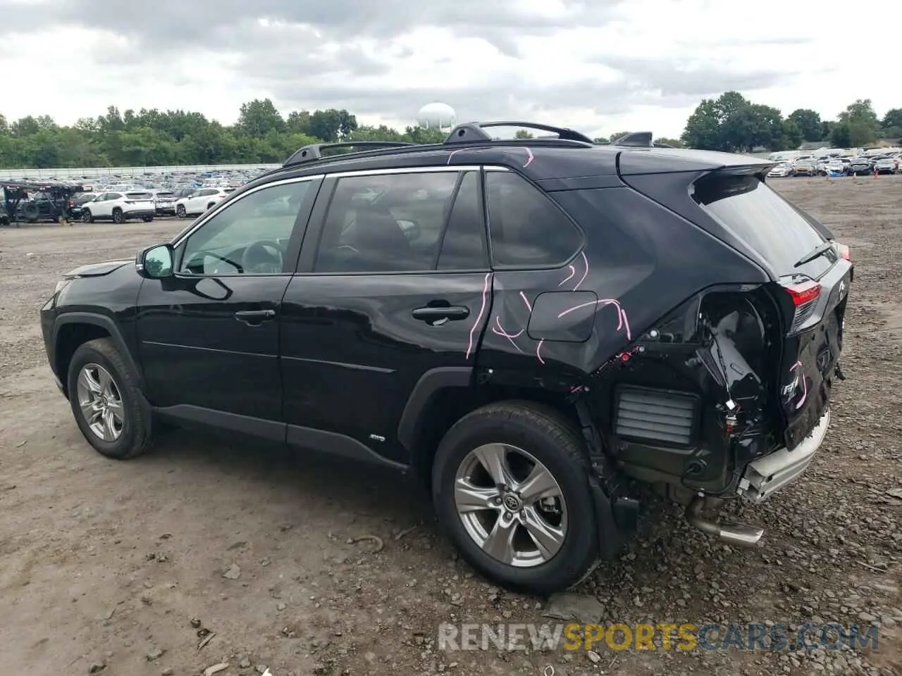 2 Photograph of a damaged car 2T3RWRFVXRW203502 TOYOTA RAV4 2024
