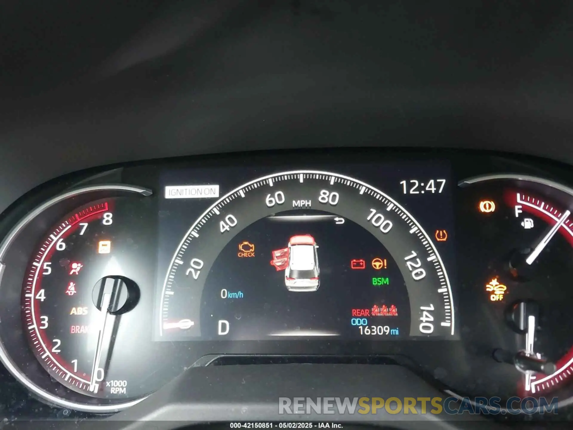 7 Фотография поврежденного автомобиля 2T3W1RFV0RC277255 TOYOTA RAV4 2024