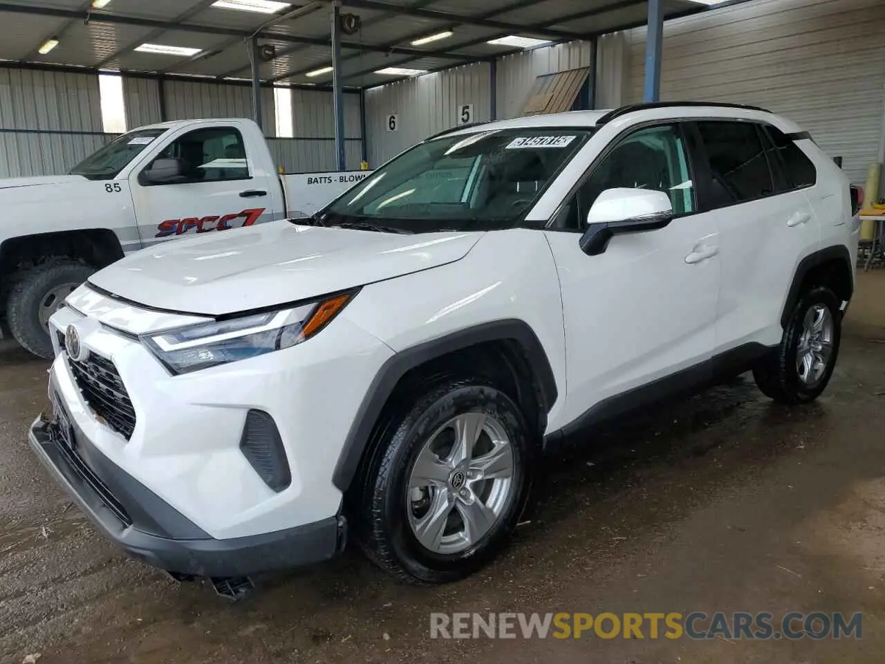 1 Photograph of a damaged car 2T3W1RFV0RW321558 TOYOTA RAV4 2024