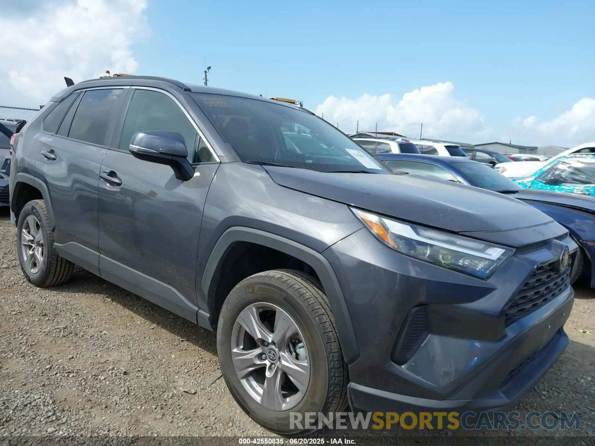 1 Photograph of a damaged car 2T3W1RFV0RW329093 TOYOTA RAV4 2024