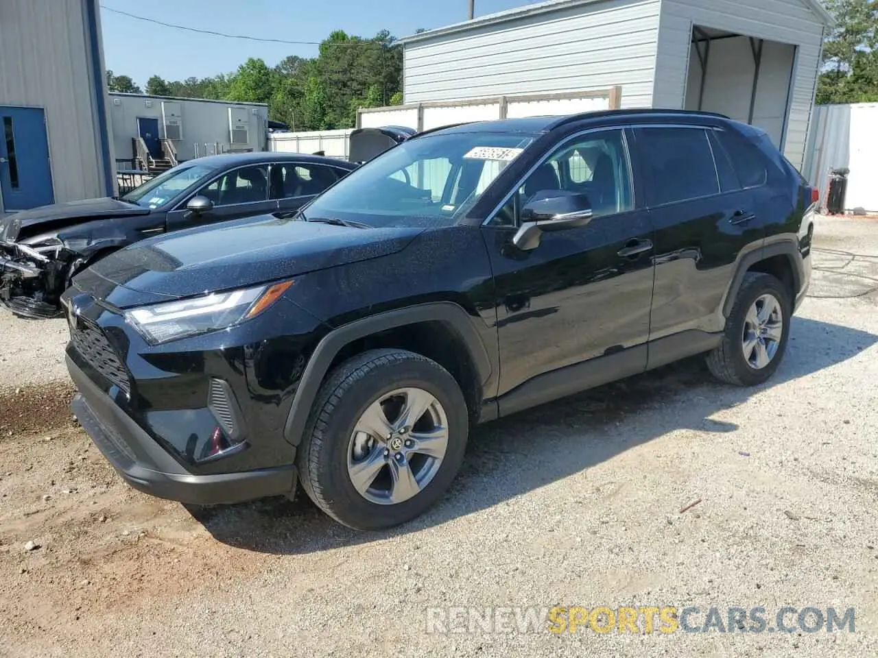 1 Photograph of a damaged car 2T3W1RFV0RW336870 TOYOTA RAV4 2024