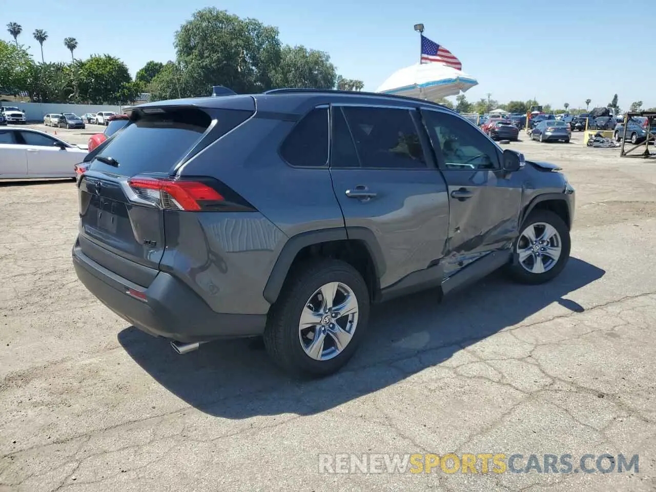 3 Photograph of a damaged car 2T3W1RFV0RW364474 TOYOTA RAV4 2024