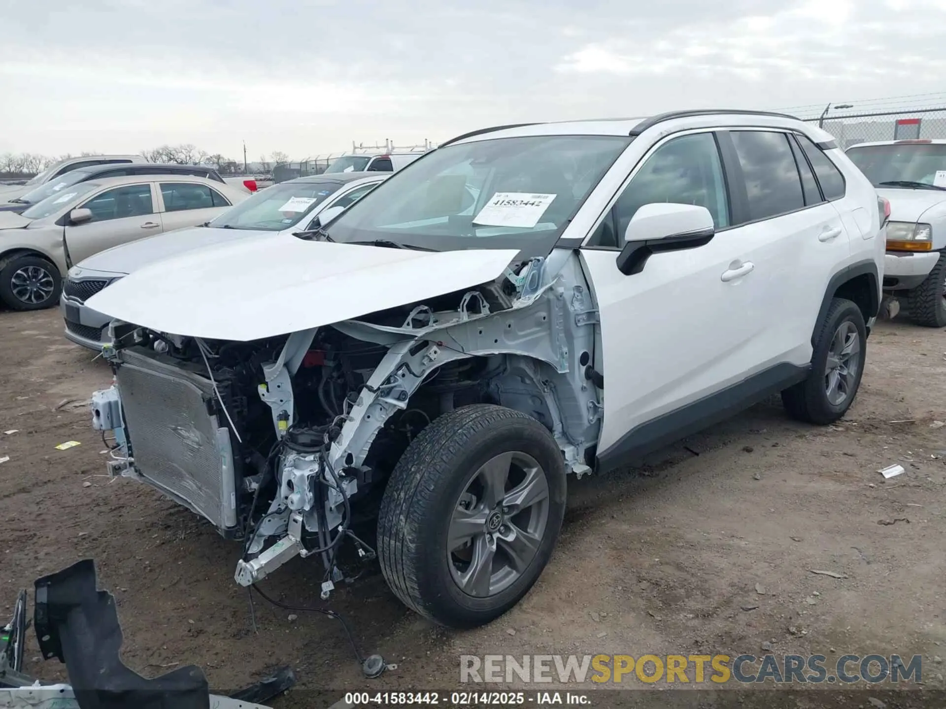 2 Photograph of a damaged car 2T3W1RFV1RC263820 TOYOTA RAV4 2024