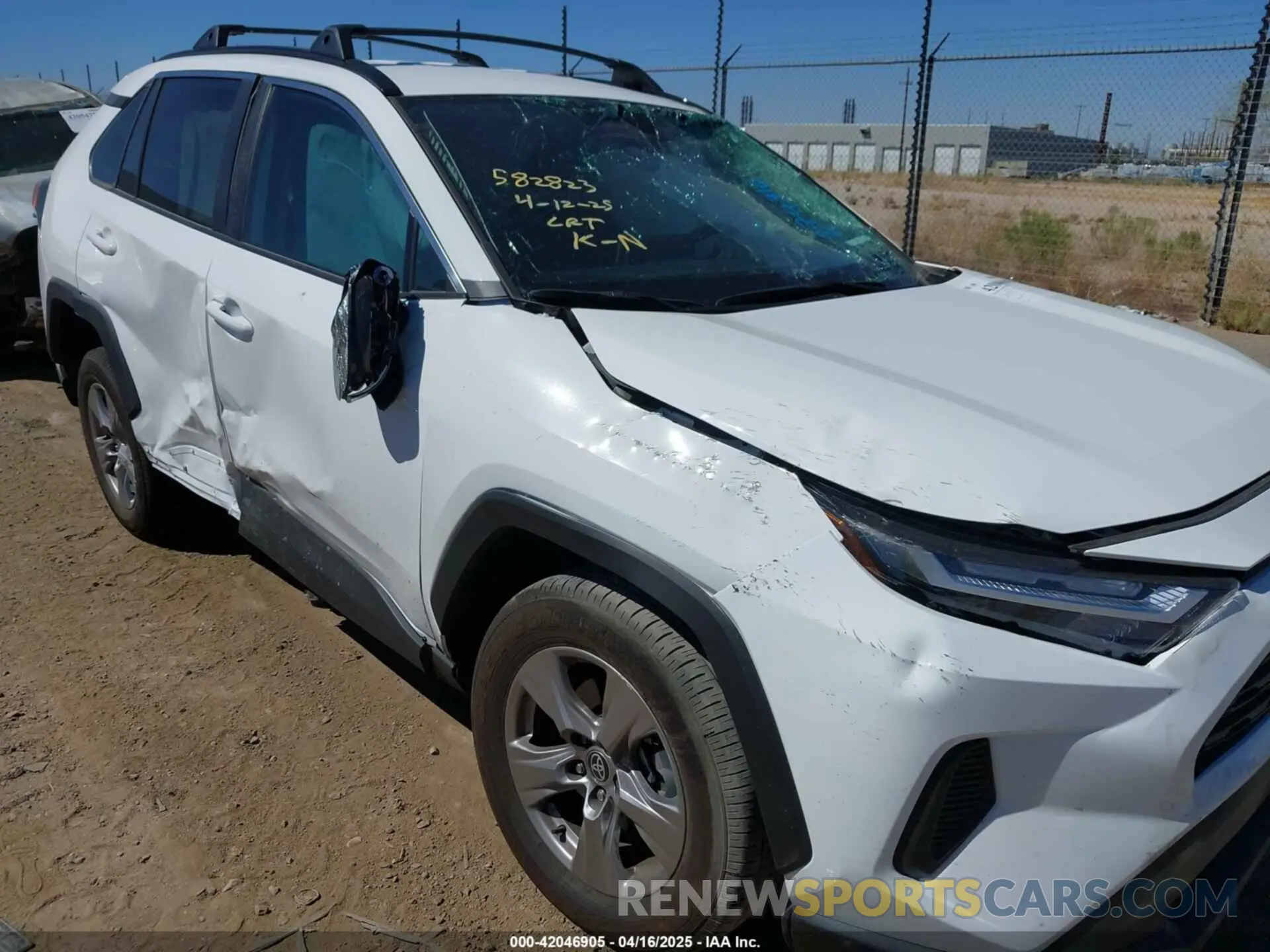 6 Photograph of a damaged car 2T3W1RFV1RC274316 TOYOTA RAV4 2024