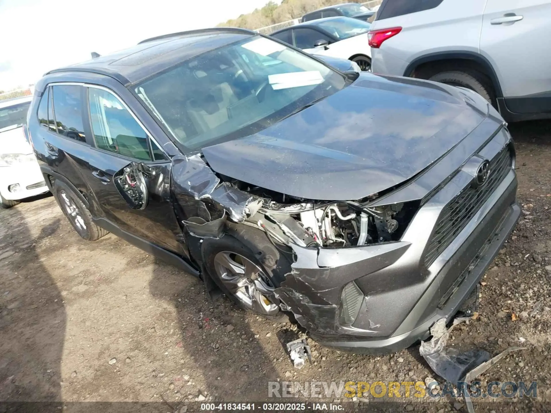 1 Photograph of a damaged car 2T3W1RFV1RC301935 TOYOTA RAV4 2024