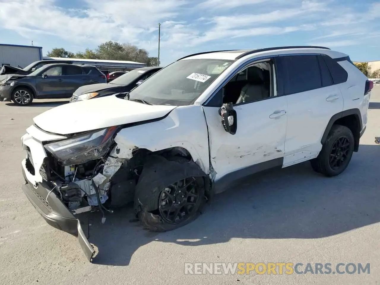 1 Photograph of a damaged car 2T3W1RFV2RW304535 TOYOTA RAV4 2024