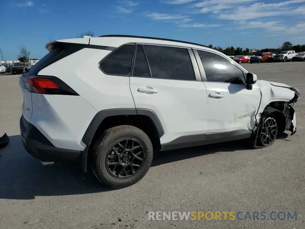 3 Photograph of a damaged car 2T3W1RFV2RW304535 TOYOTA RAV4 2024