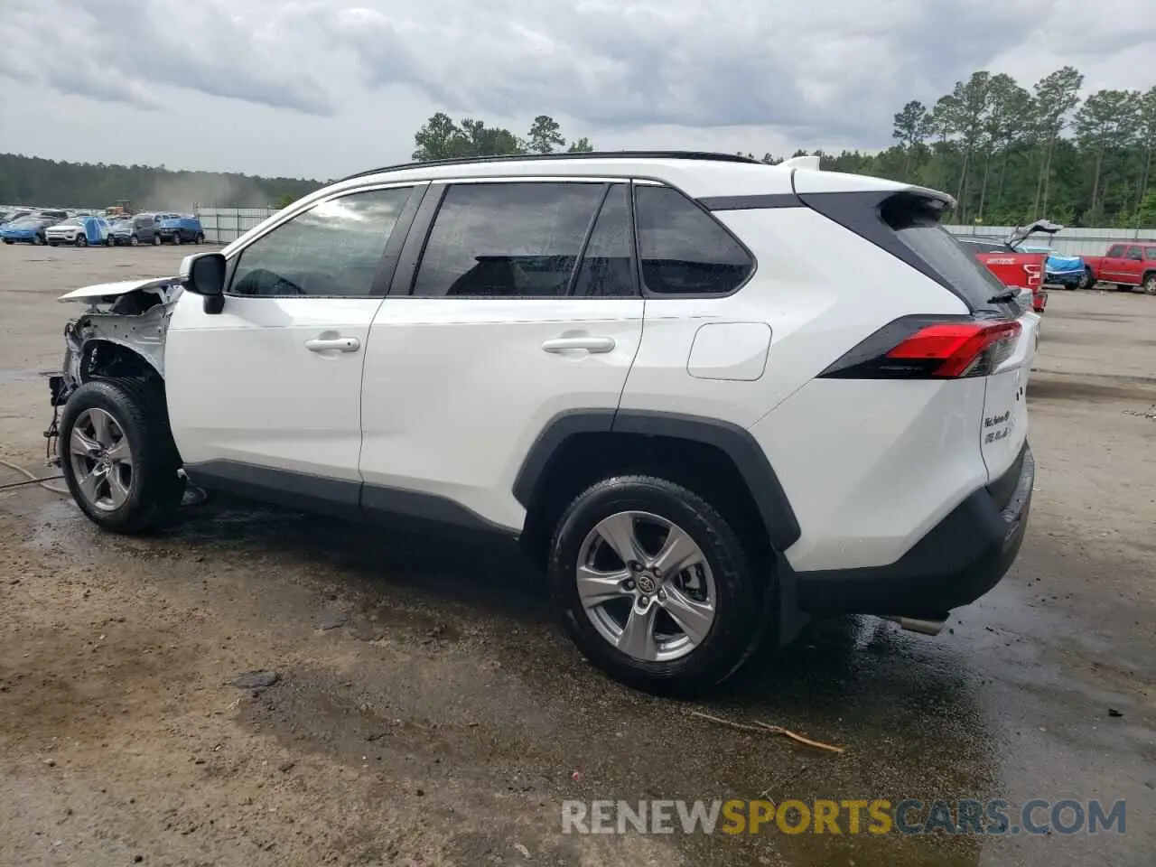 2 Photograph of a damaged car 2T3W1RFV3RC303184 TOYOTA RAV4 2024