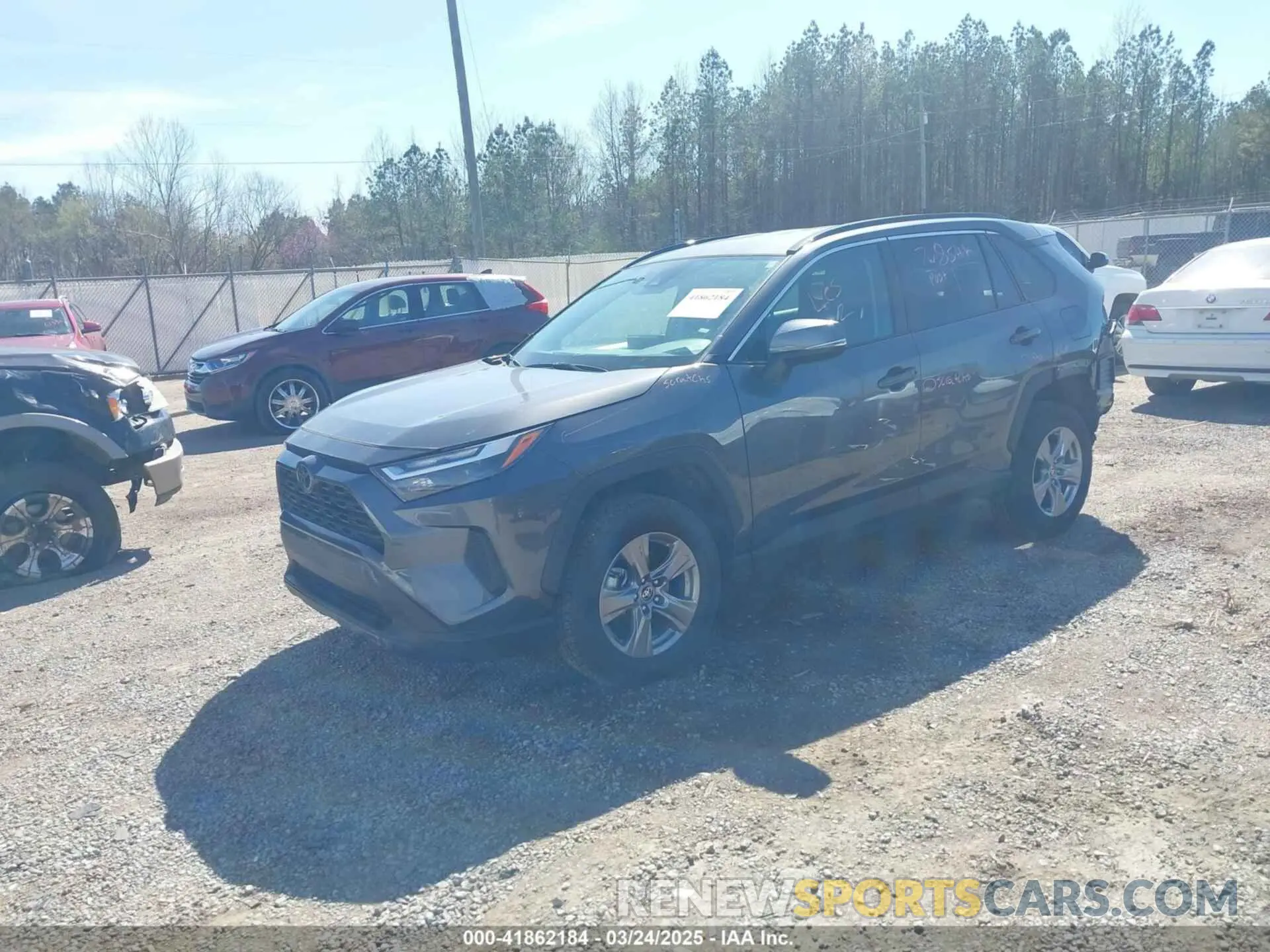 2 Photograph of a damaged car 2T3W1RFV3RW308075 TOYOTA RAV4 2024
