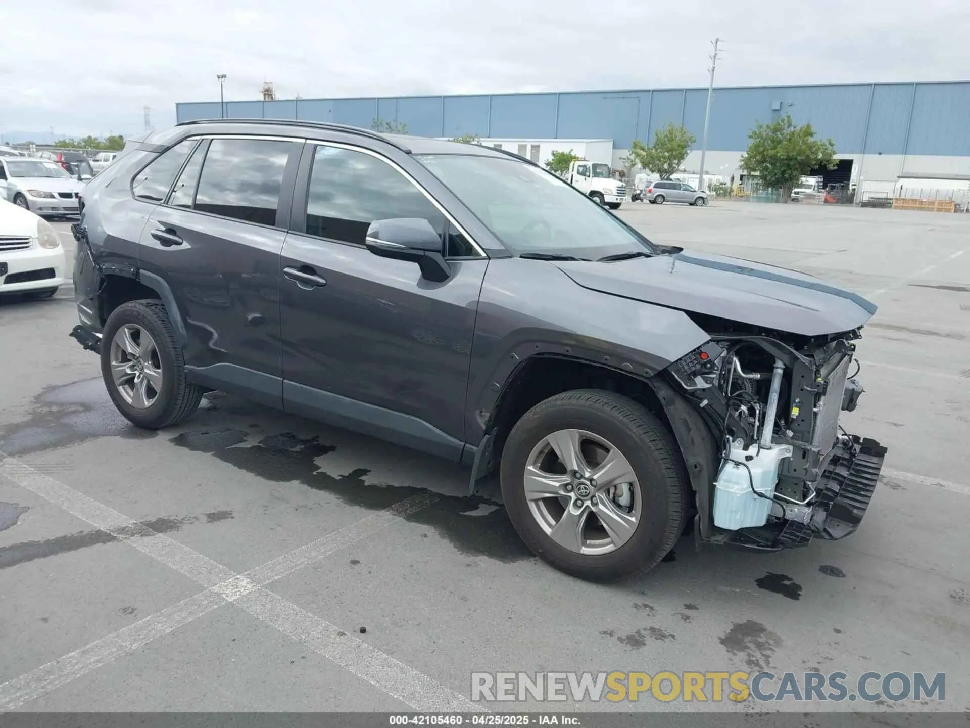 1 Photograph of a damaged car 2T3W1RFV4RC272706 TOYOTA RAV4 2024