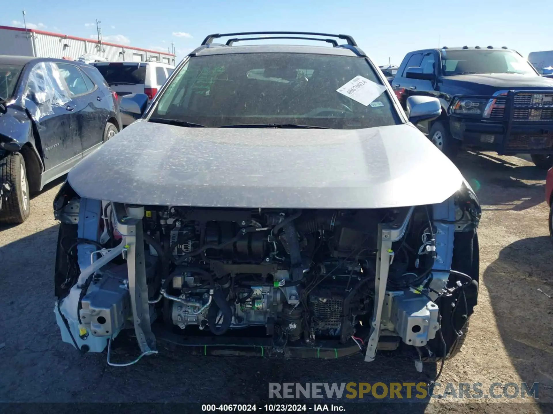 13 Photograph of a damaged car 2T3W1RFV5RC278062 TOYOTA RAV4 2024