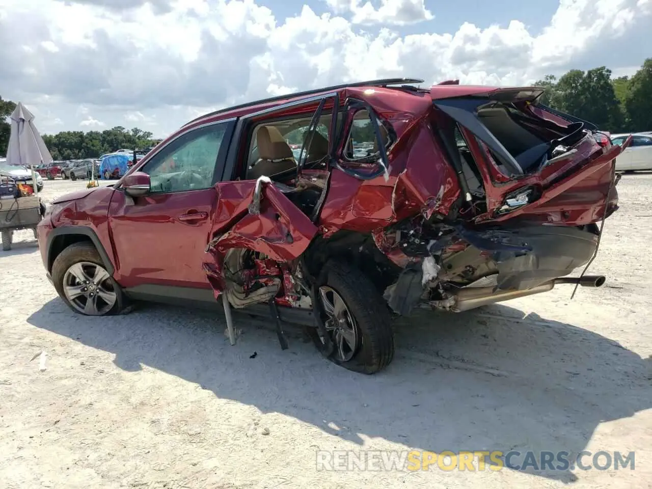 2 Photograph of a damaged car 2T3W1RFV5RW330756 TOYOTA RAV4 2024