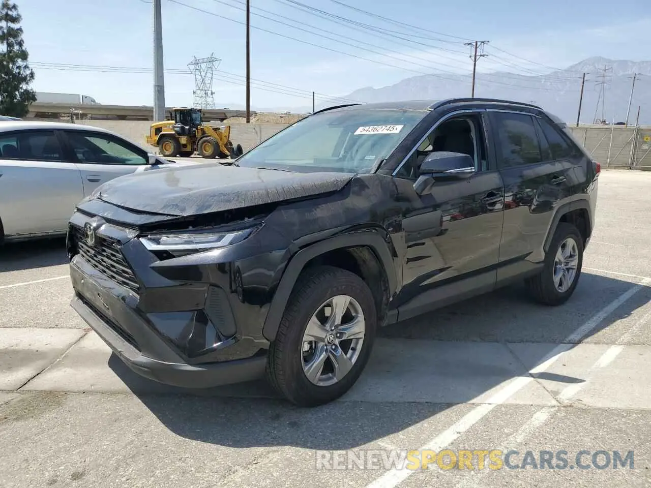 1 Photograph of a damaged car 2T3W1RFV5RW345516 TOYOTA RAV4 2024