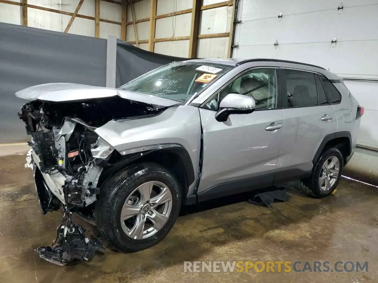 1 Photograph of a damaged car 2T3W1RFV6RC272609 TOYOTA RAV4 2024