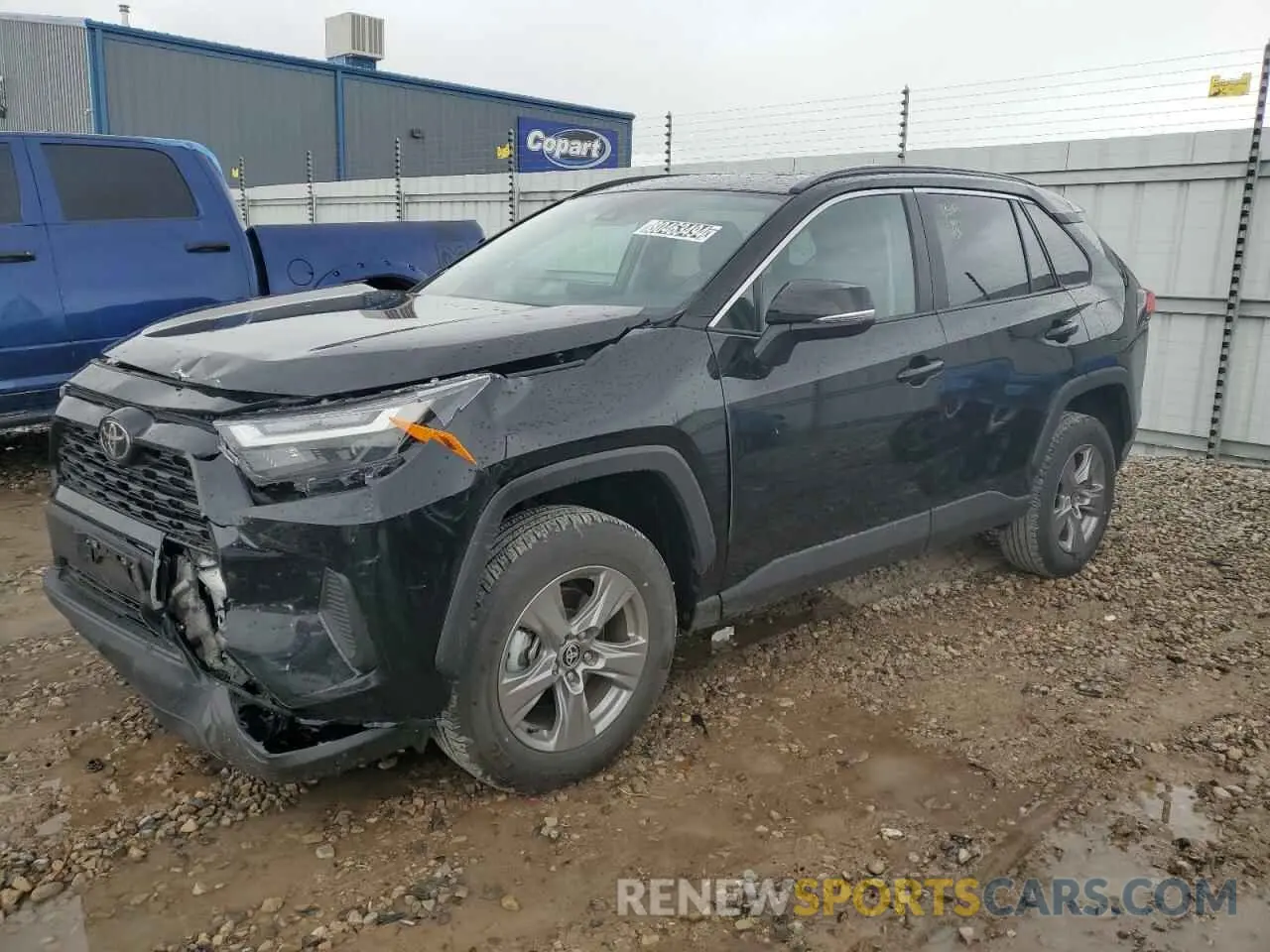 1 Photograph of a damaged car 2T3W1RFV6RC283688 TOYOTA RAV4 2024