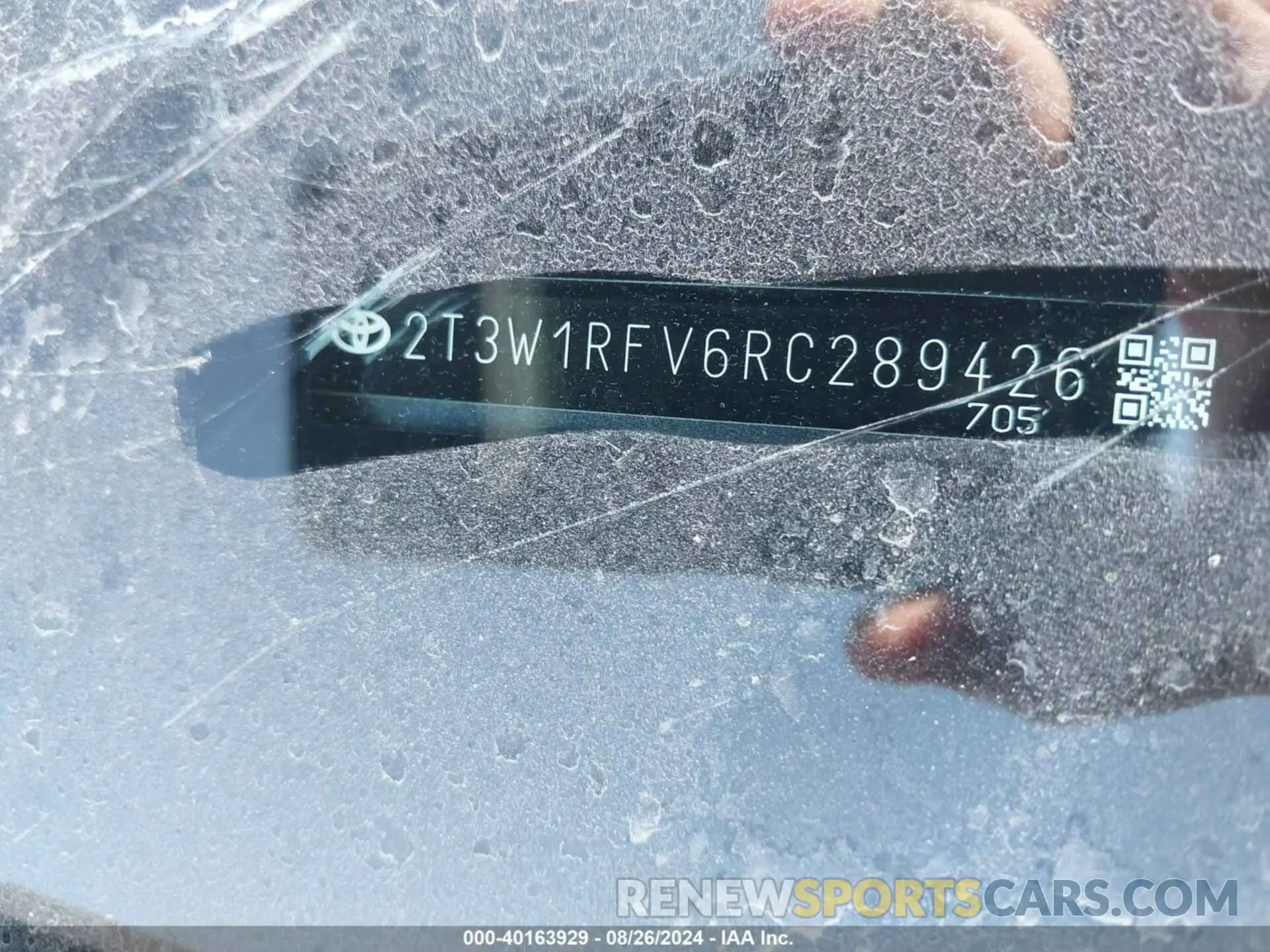 9 Photograph of a damaged car 2T3W1RFV6RC289426 TOYOTA RAV4 2024