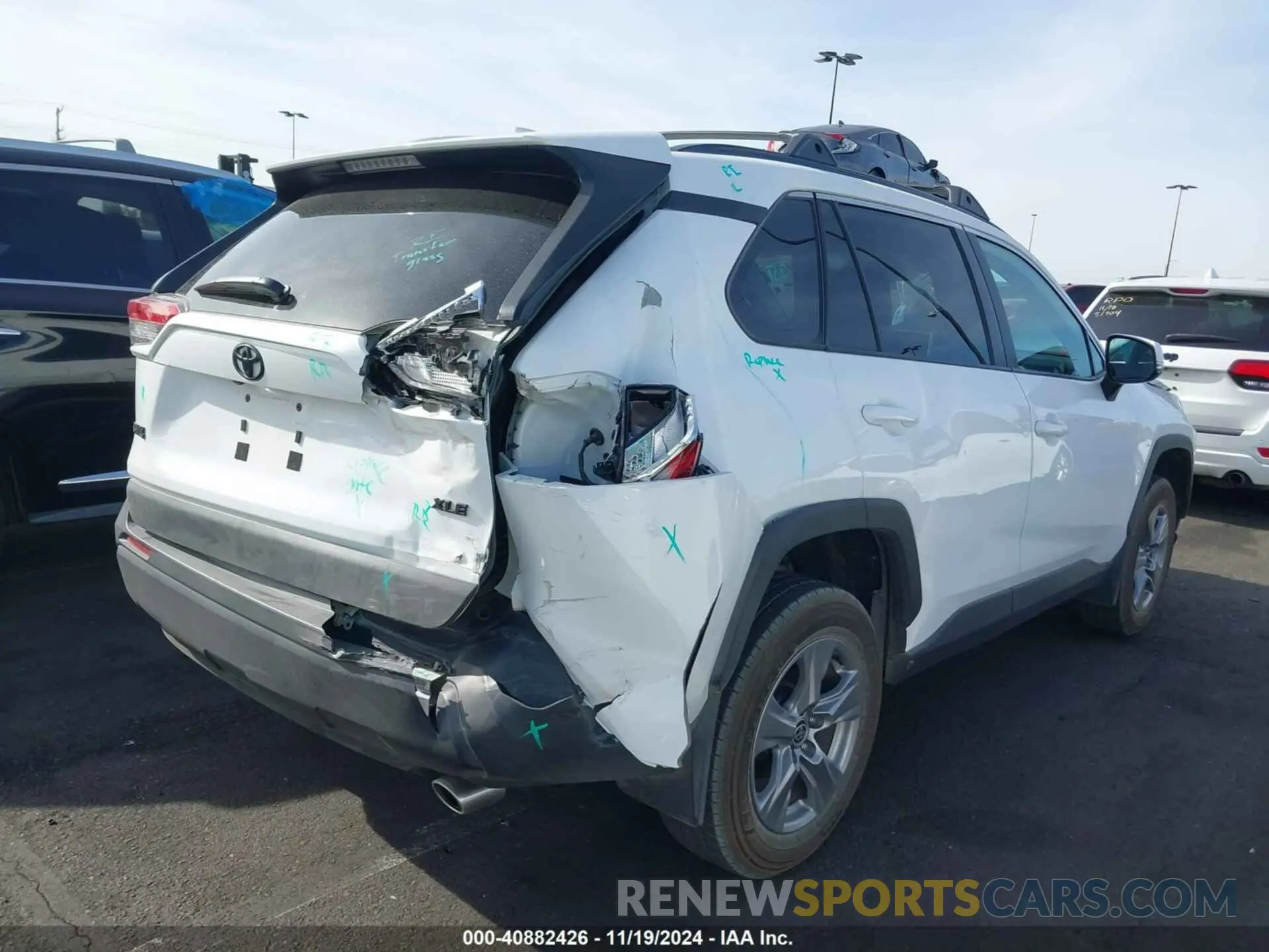 17 Photograph of a damaged car 2T3W1RFV7RW301212 TOYOTA RAV4 2024