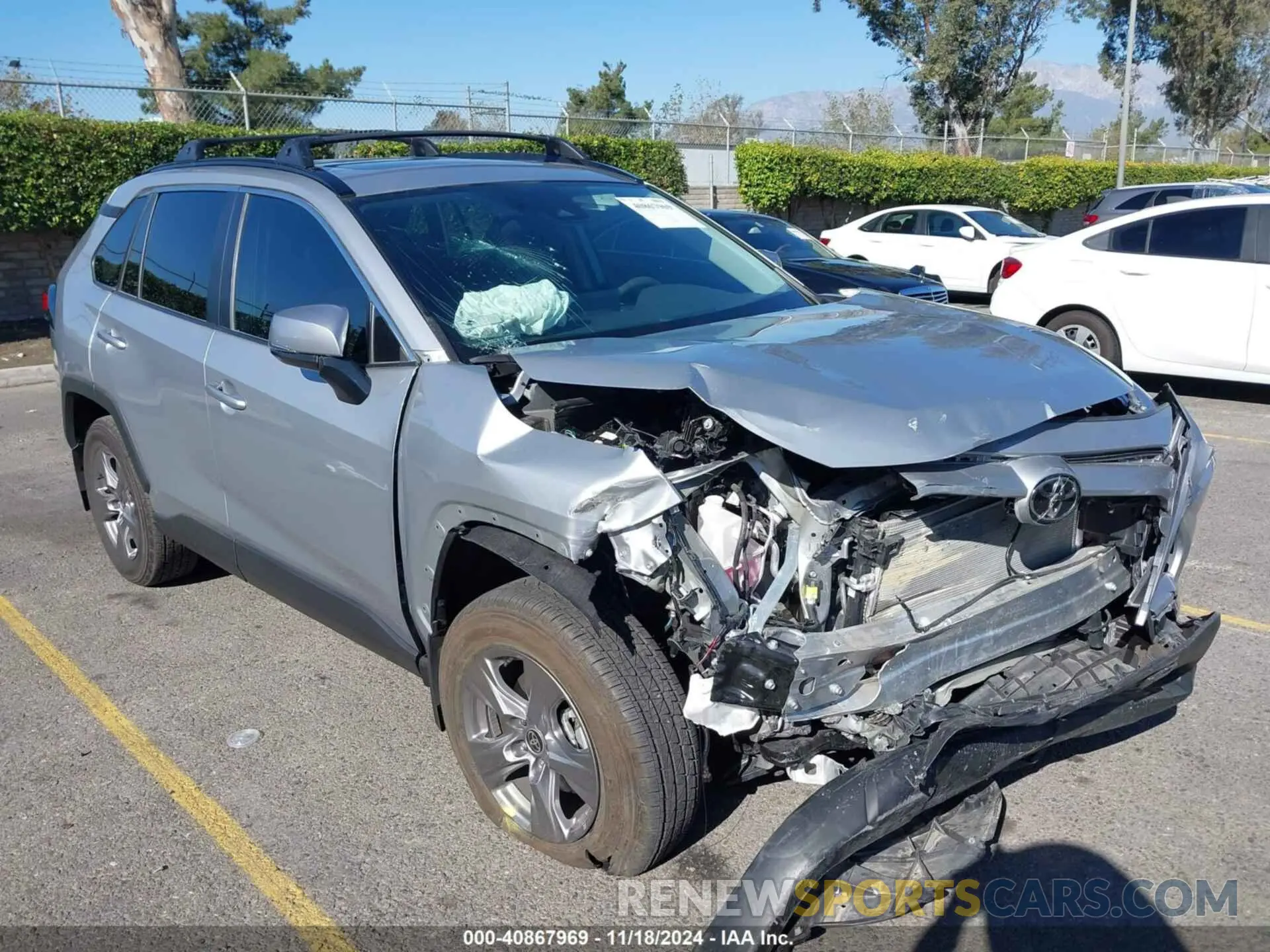 1 Photograph of a damaged car 2T3W1RFV7RW315448 TOYOTA RAV4 2024