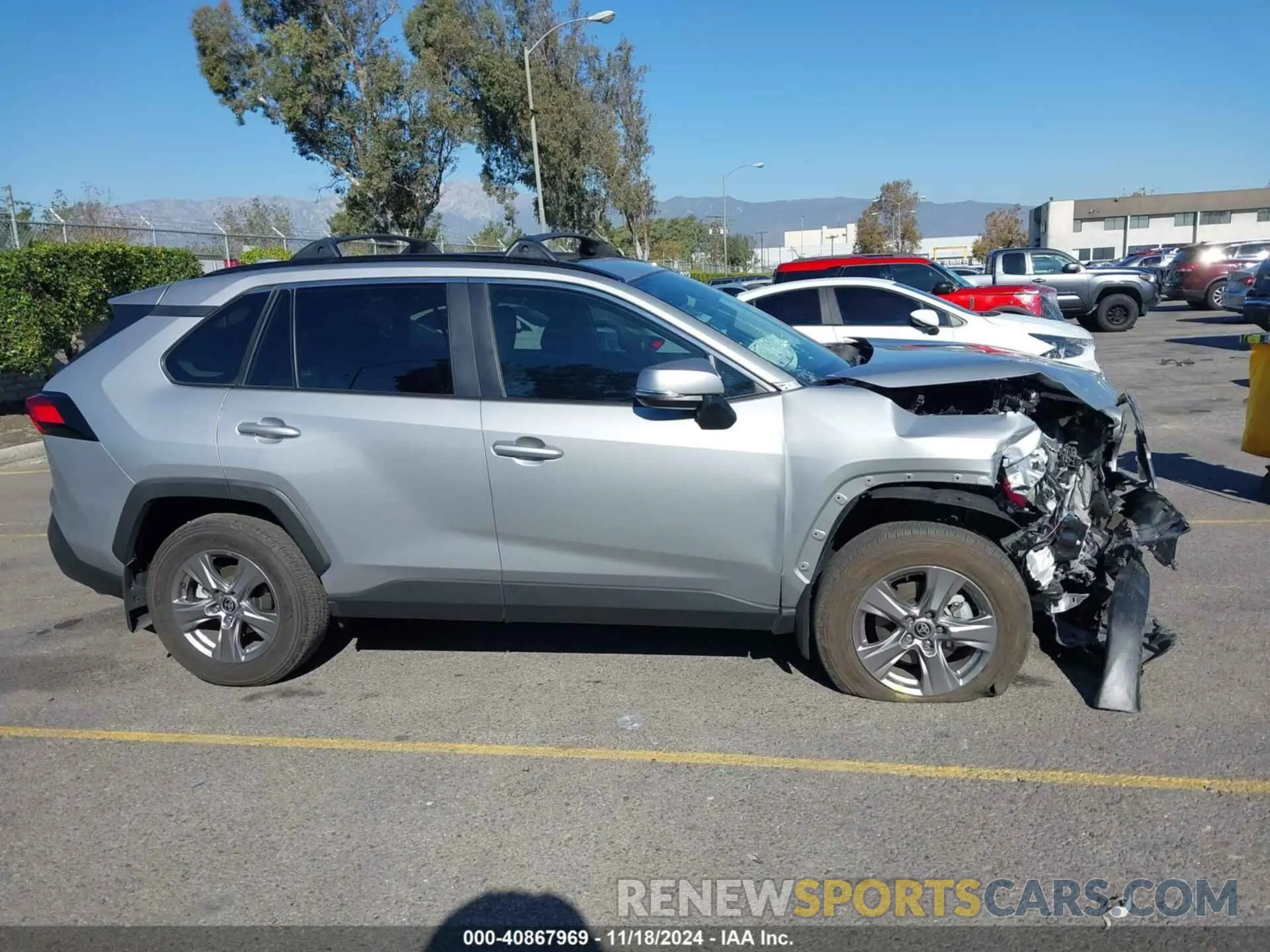 13 Photograph of a damaged car 2T3W1RFV7RW315448 TOYOTA RAV4 2024