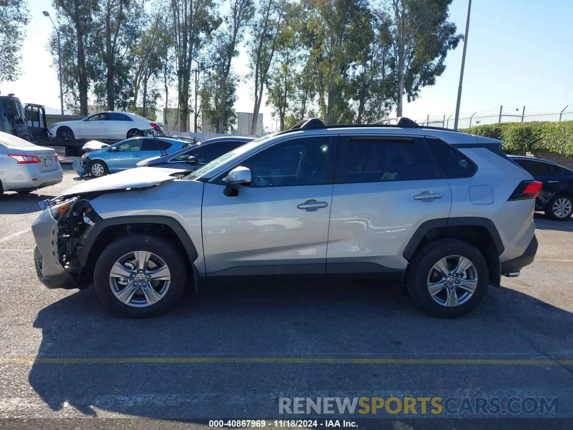 14 Photograph of a damaged car 2T3W1RFV7RW315448 TOYOTA RAV4 2024