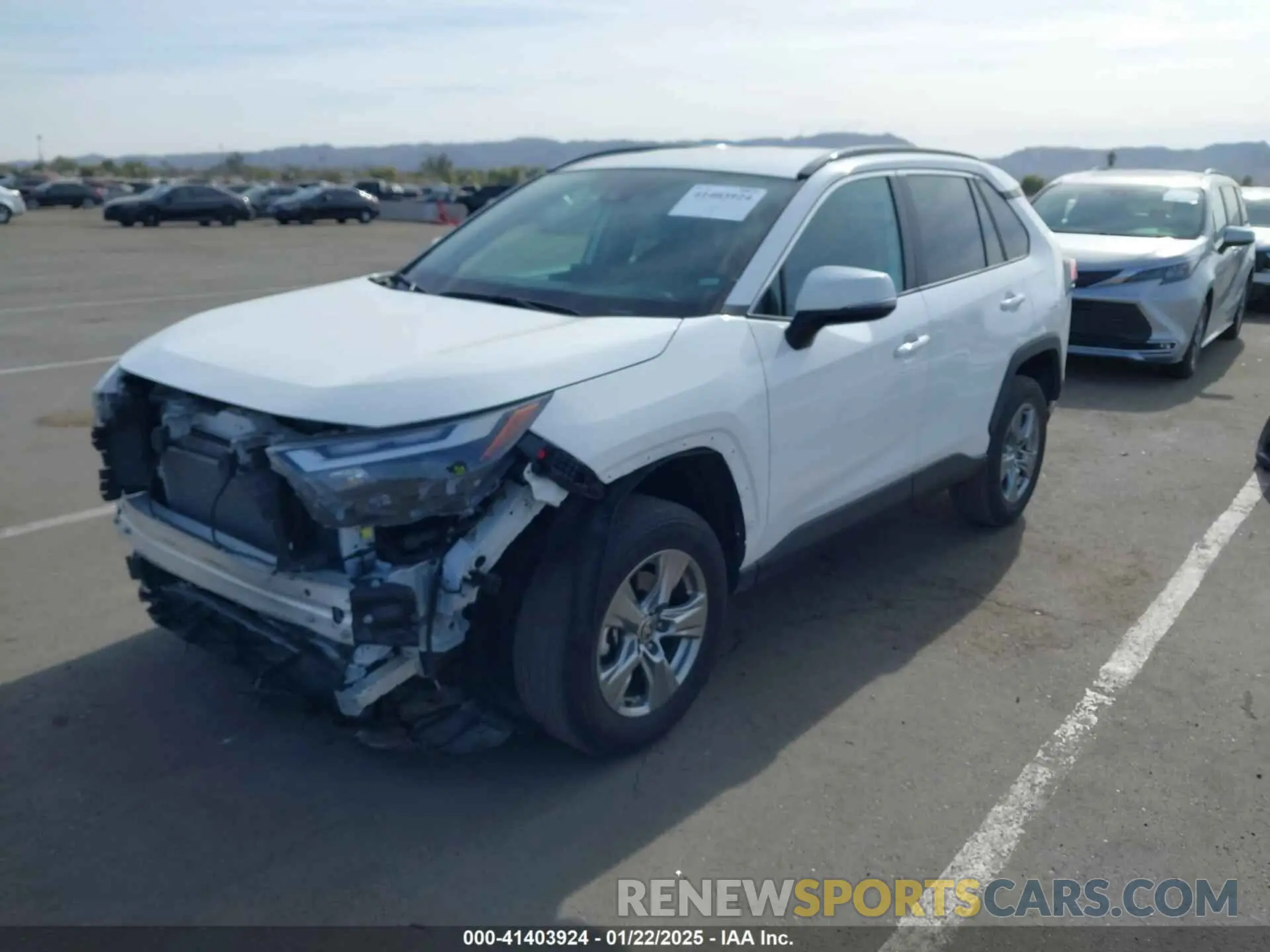 2 Photograph of a damaged car 2T3W1RFV7RW319208 TOYOTA RAV4 2024
