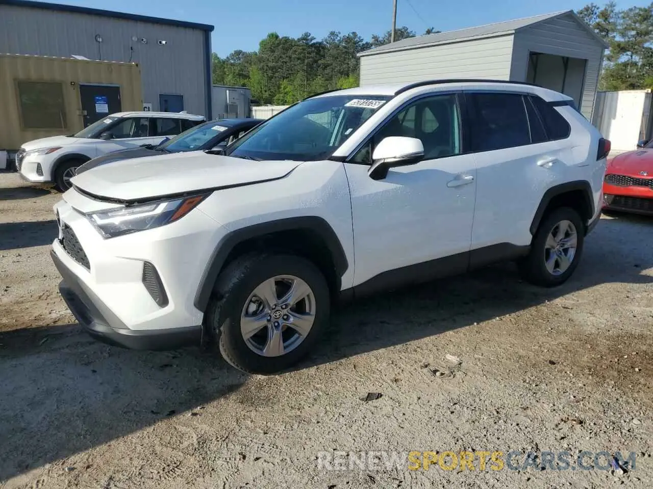 1 Photograph of a damaged car 2T3W1RFV7RW328801 TOYOTA RAV4 2024