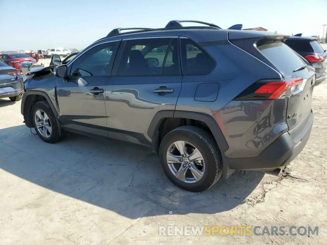 2 Photograph of a damaged car 2T3W1RFV7RW340365 TOYOTA RAV4 2024