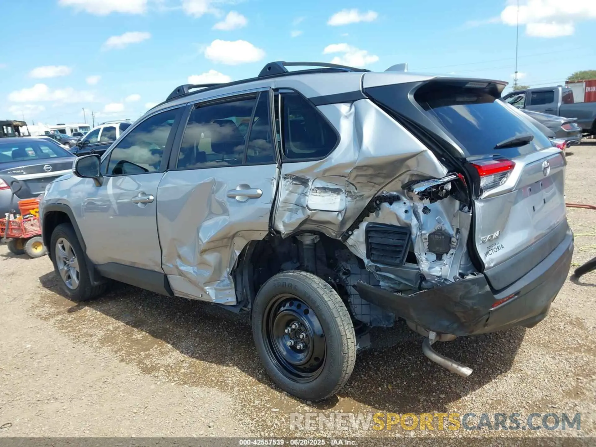 6 Фотография поврежденного автомобиля 2T3W1RFV8RW316415 TOYOTA RAV4 2024