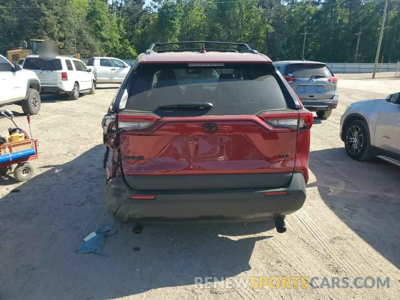 6 Photograph of a damaged car 2T3W1RFV9RW345826 TOYOTA RAV4 2024