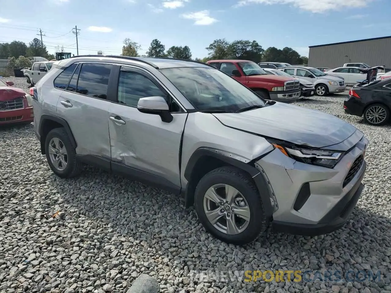 4 Photograph of a damaged car 2T3W1RFVXRC270023 TOYOTA RAV4 2024