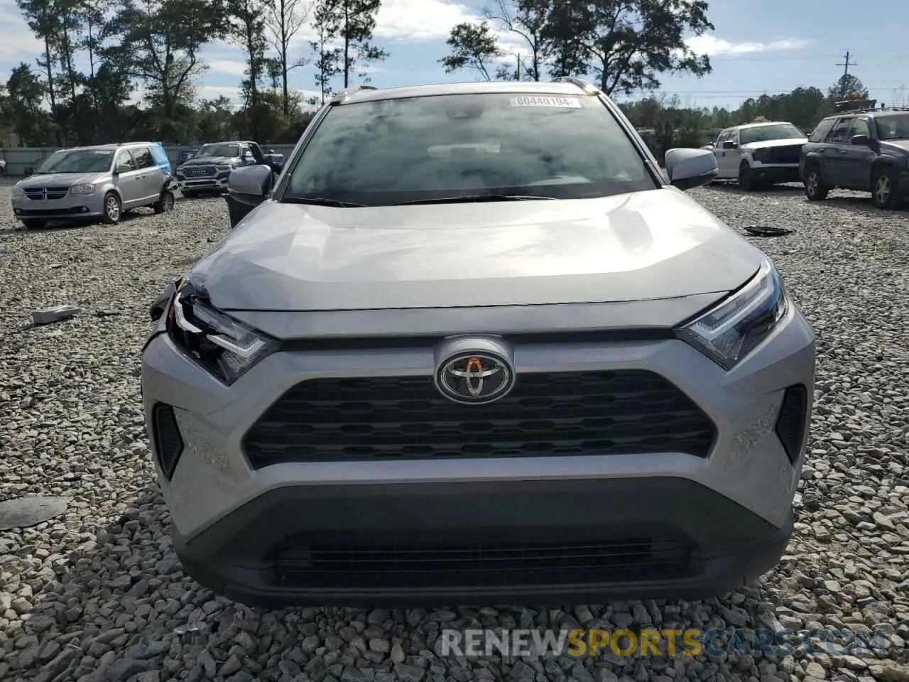 5 Photograph of a damaged car 2T3W1RFVXRC270023 TOYOTA RAV4 2024
