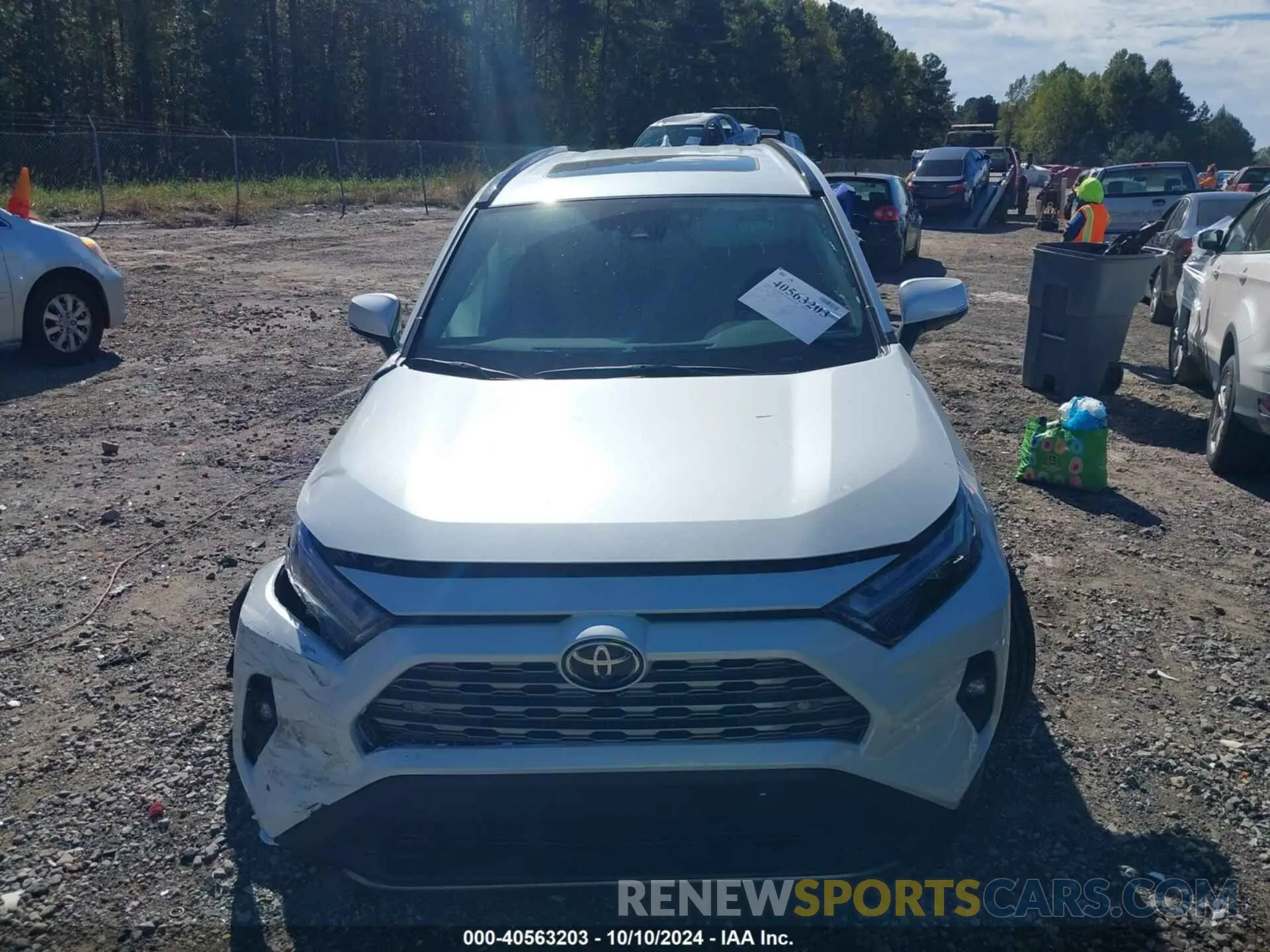 12 Photograph of a damaged car 2T3Y1RFV3RW329078 TOYOTA RAV4 2024