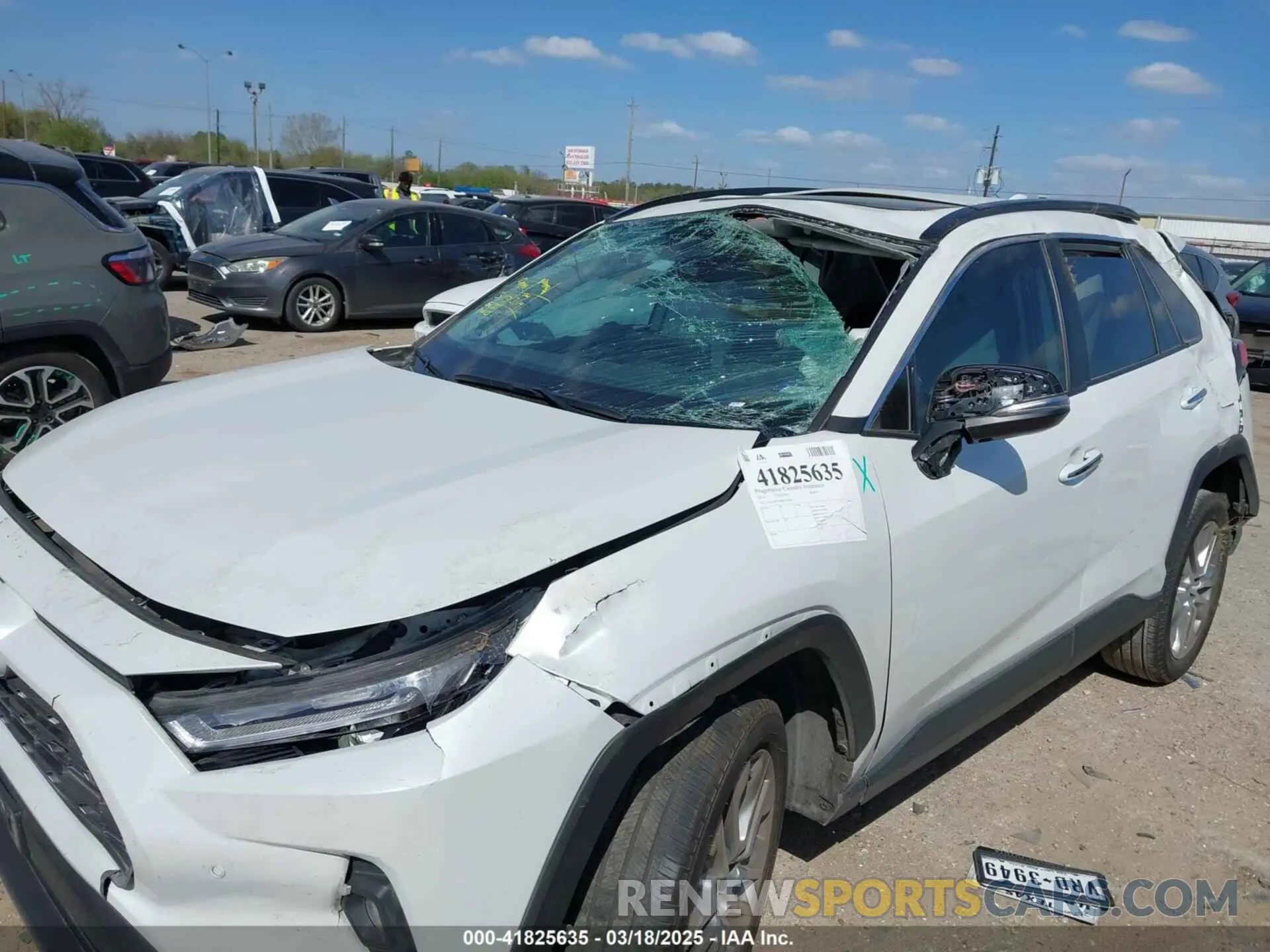 6 Photograph of a damaged car 2T3Y1RFV7RW350600 TOYOTA RAV4 2024