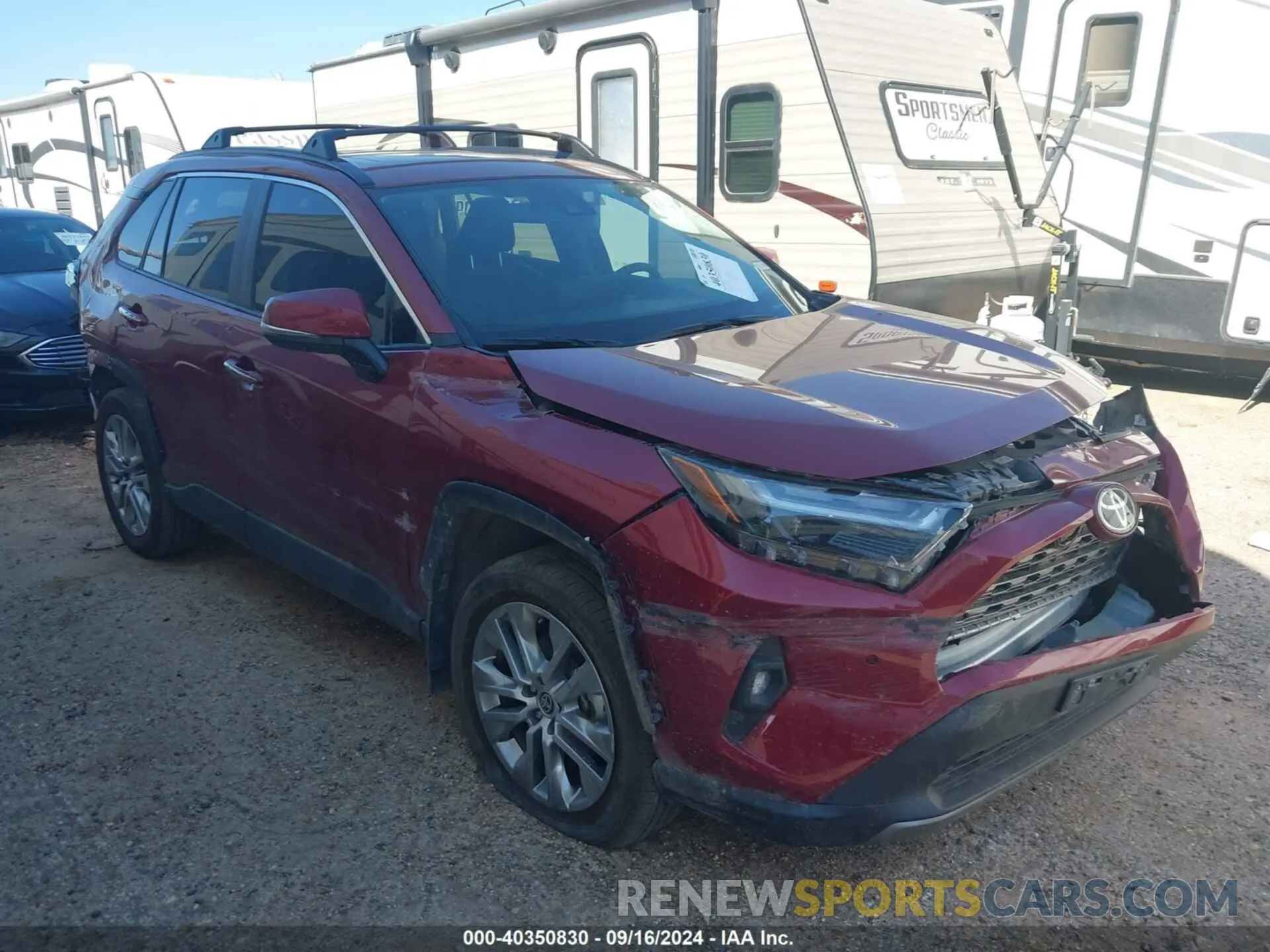 1 Фотография поврежденного автомобиля 2T3Y1RFVXRW326680 TOYOTA RAV4 2024