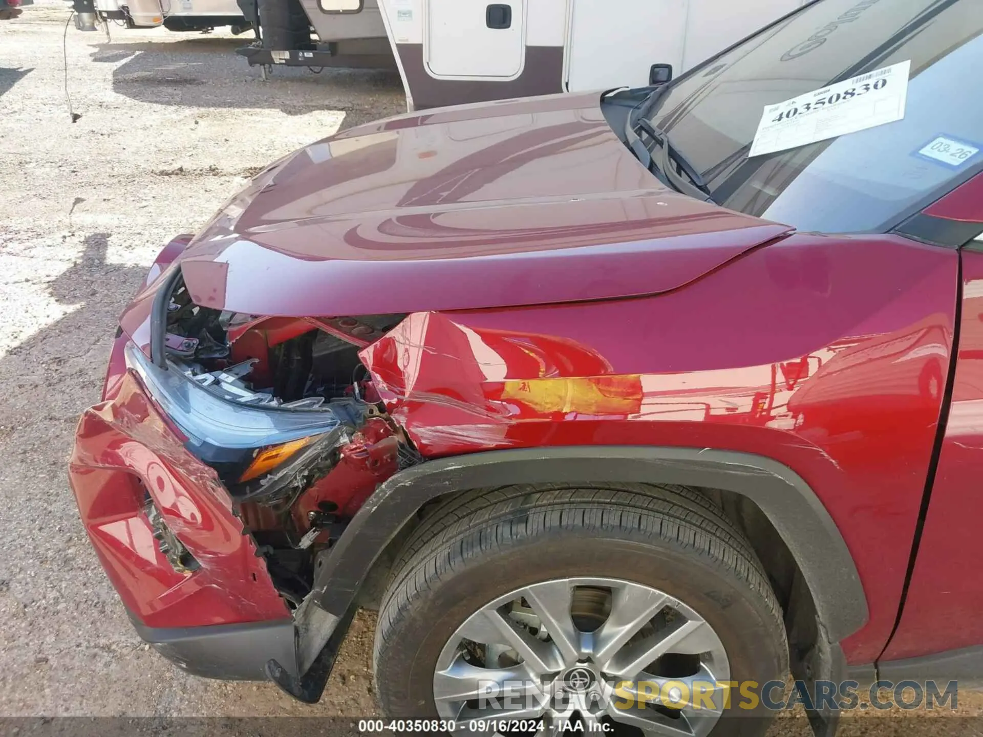 6 Фотография поврежденного автомобиля 2T3Y1RFVXRW326680 TOYOTA RAV4 2024