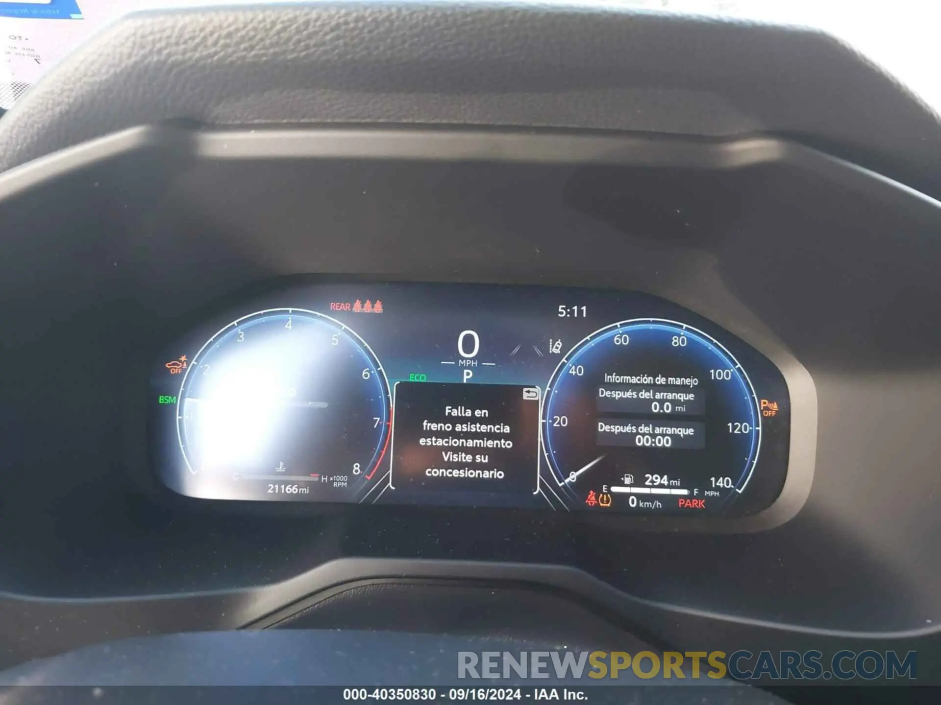 7 Фотография поврежденного автомобиля 2T3Y1RFVXRW326680 TOYOTA RAV4 2024