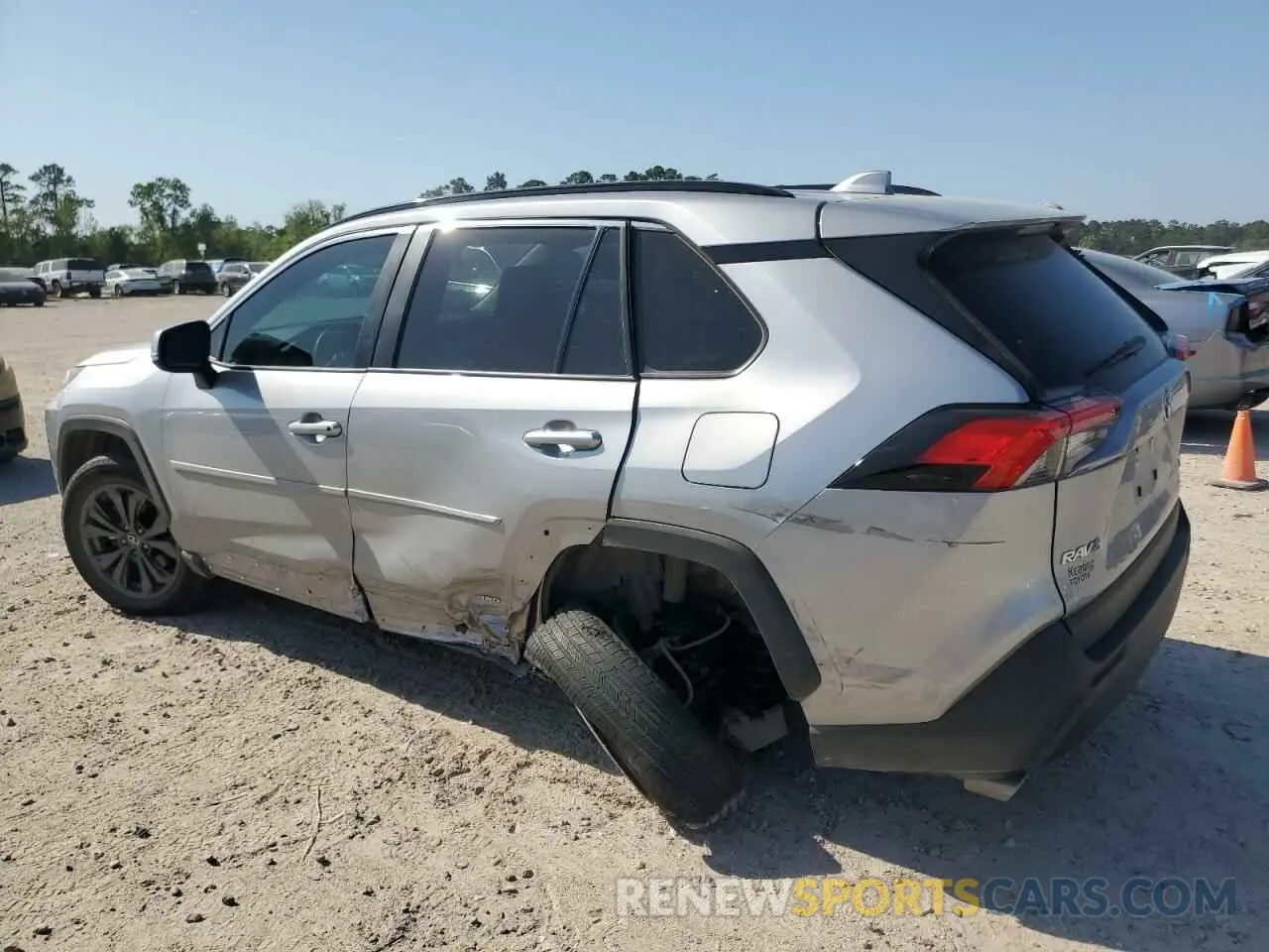 2 Photograph of a damaged car 4T3B6RFV4RU159689 TOYOTA RAV4 2024