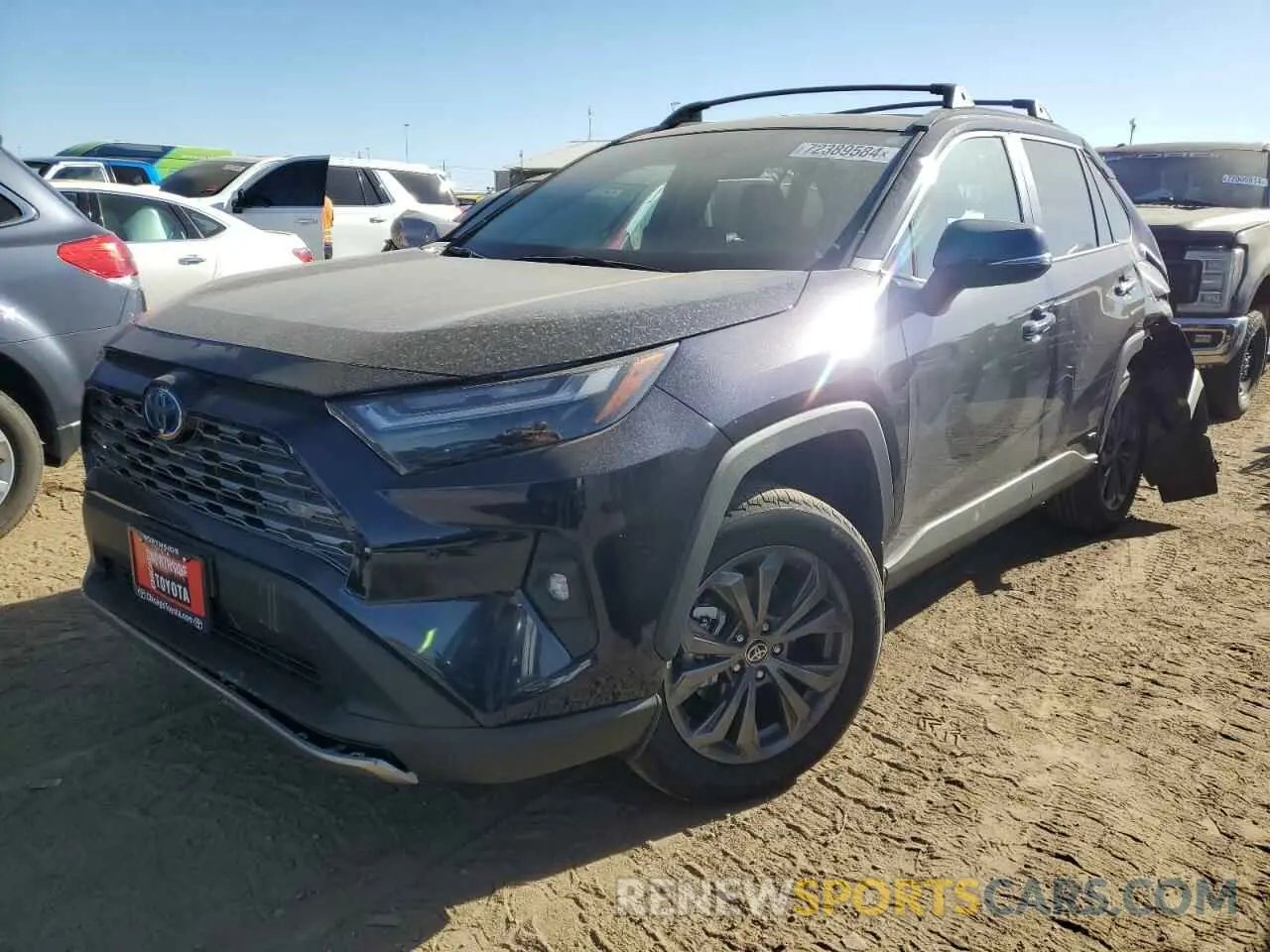 1 Photograph of a damaged car 4T3D6RFV8RU164418 TOYOTA RAV4 2024